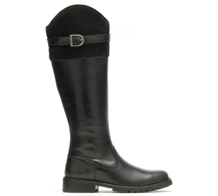 Women's Bradner Leather Zip Riding Boots 1